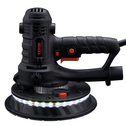 Variable Speed Drywall Sander 800W, Auto Dust Vacuum, 1200-2300 RPM Brush Motor, Ergonomic Drywall Tool for Smooth Finishing