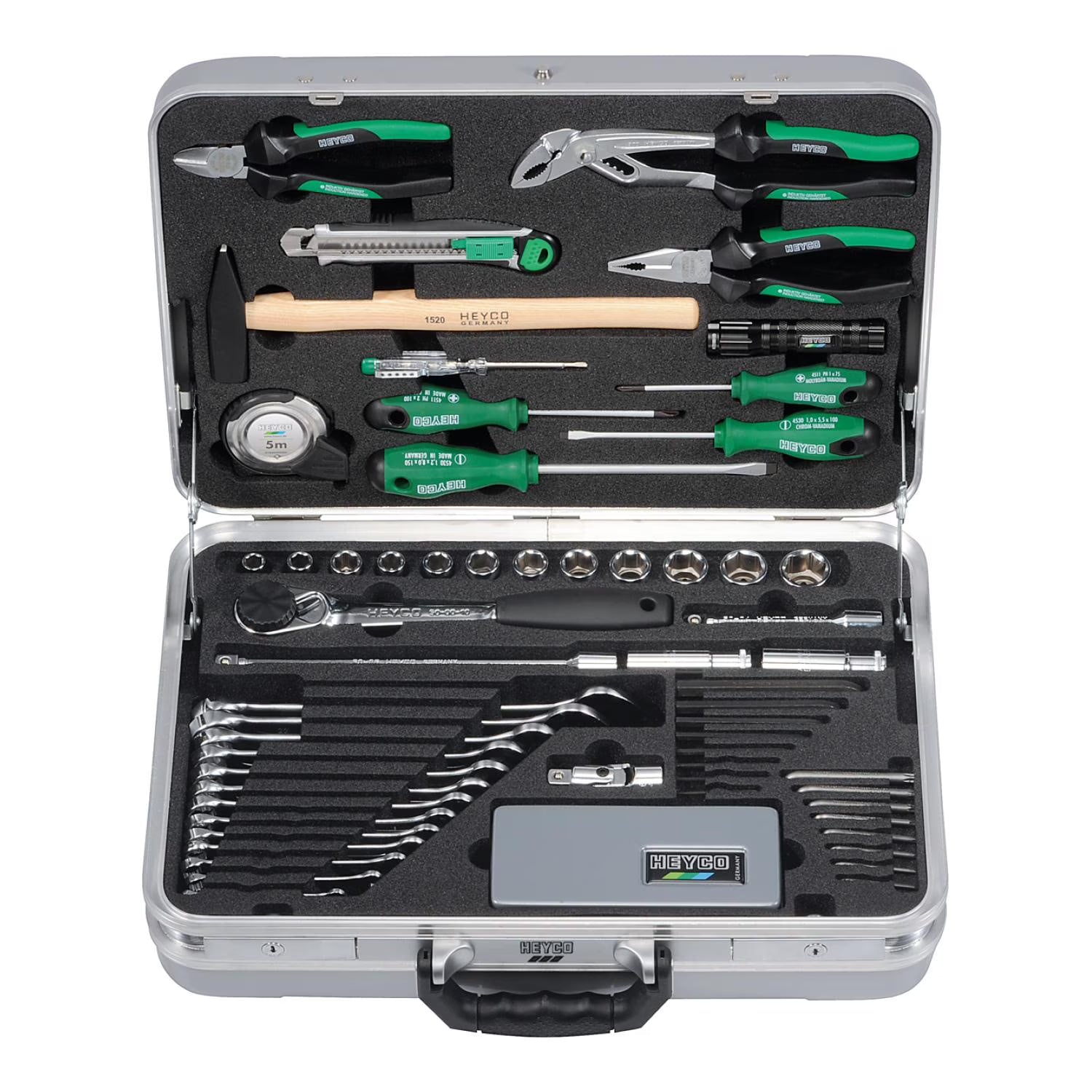 Heyco 00067500082 Expert Tools Set, 75 Years Edition, 12-Point, 67-50-M-CP