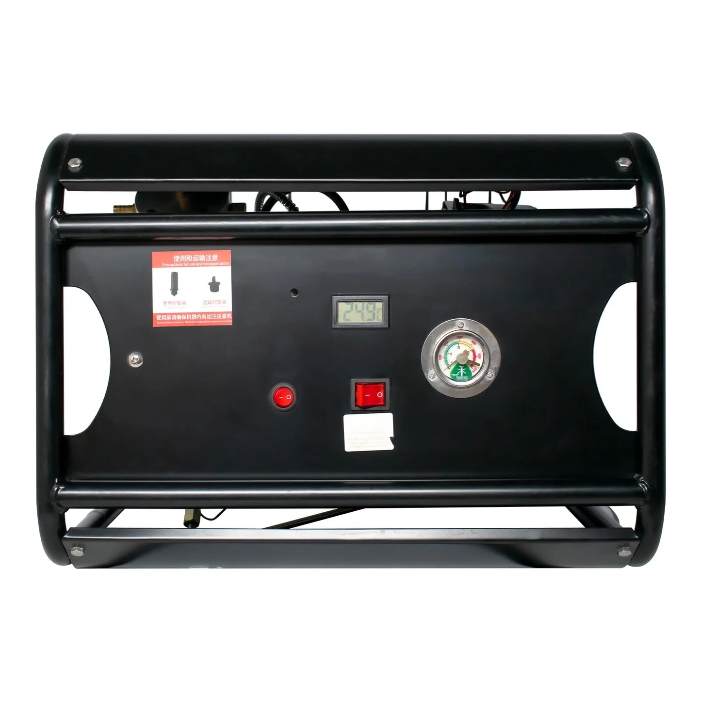 TUXING 4500Psi Pcp Air Compressor Double Cylinder High Pressure Air Compressor Auto Stop and Auto Purge for PCP Rifle Tank Gas Scuba Filling 110V TXED013