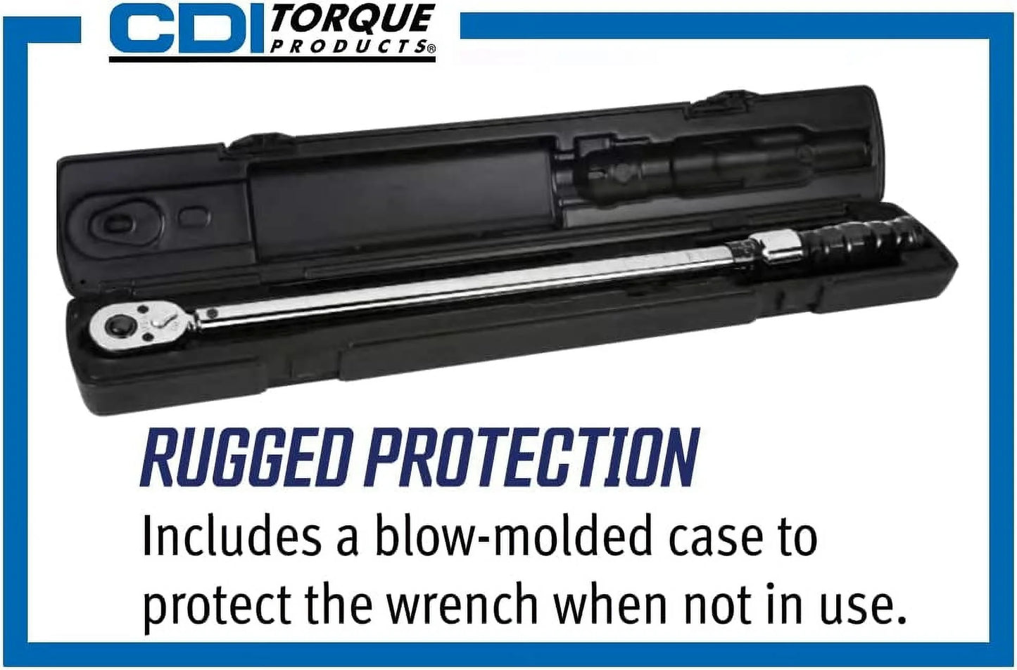CDI Torque Products 2502MRPH 3/8-Inch Drive Adjustable Micrometer Torque Wrench, Torque Range 30 to 250-Inch-Pounds