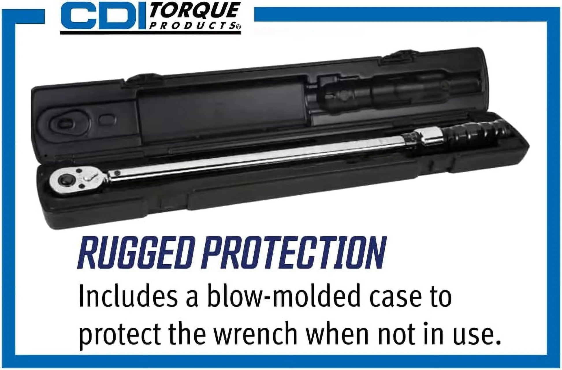 CDI Torque Products 2502MRPH 3/8-Inch Drive Adjustable Micrometer Torque Wrench, Torque Range 30 to 250-Inch-Pounds