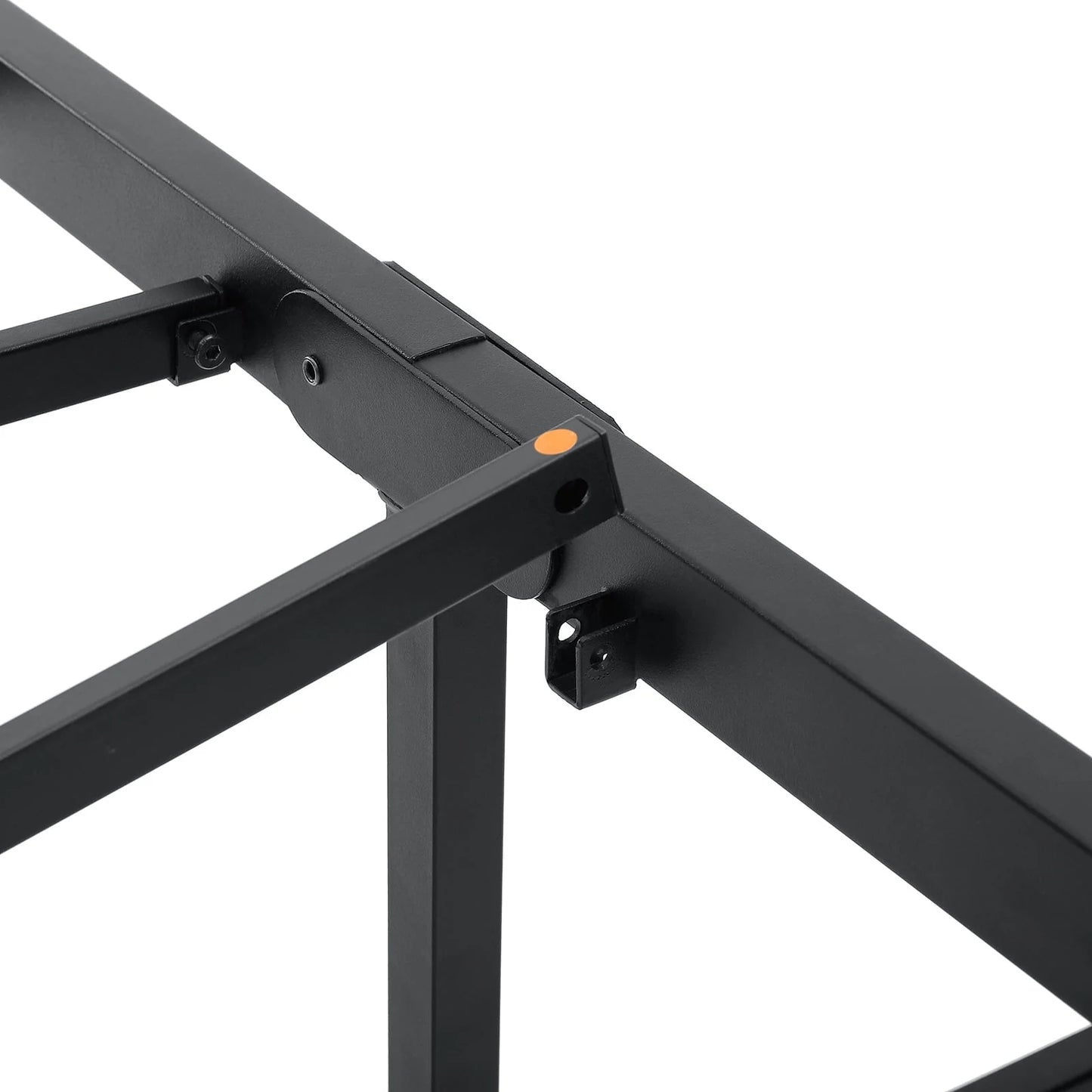 Lusimo Queen Bed Frame Heavy Duty Anti-Slip Support Metal Platform Bed Frame Queen Size with 16" Large Under Bed Storage Space Easy Lock Assembly