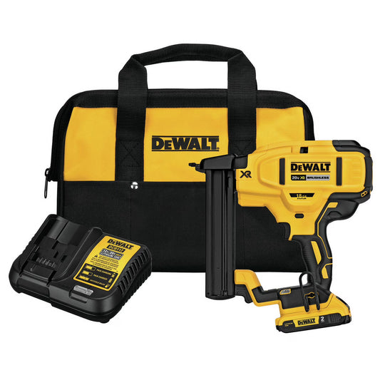 DEWALT 20V MAX Narrow Crown Stapler Kit, 18GA DCN681D1