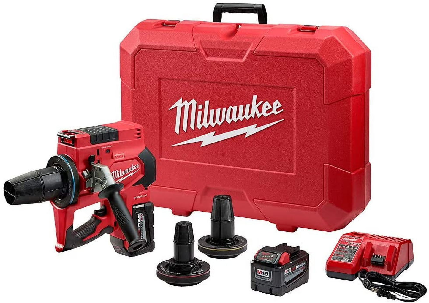 Milwaukee Tool 2633-22HD M18 One-Key 18V Cordless Force Logic 2-Inch to 3-Inch ProPEX Expansion Kit with (2) 8.0Ah Batteries
