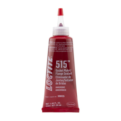 Loctite 515 Gasket Maker & Flange Sealant for Automotive: High Temp, Medium-Strength, Anaerobic, Purple, 50mL, 6 Tubes (PN: 555352)