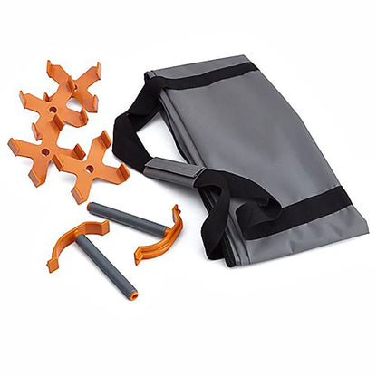 CK6S 30 in. x 24 in. x 48 in. Steel Centipede Work Support Sawhorse with Accessories