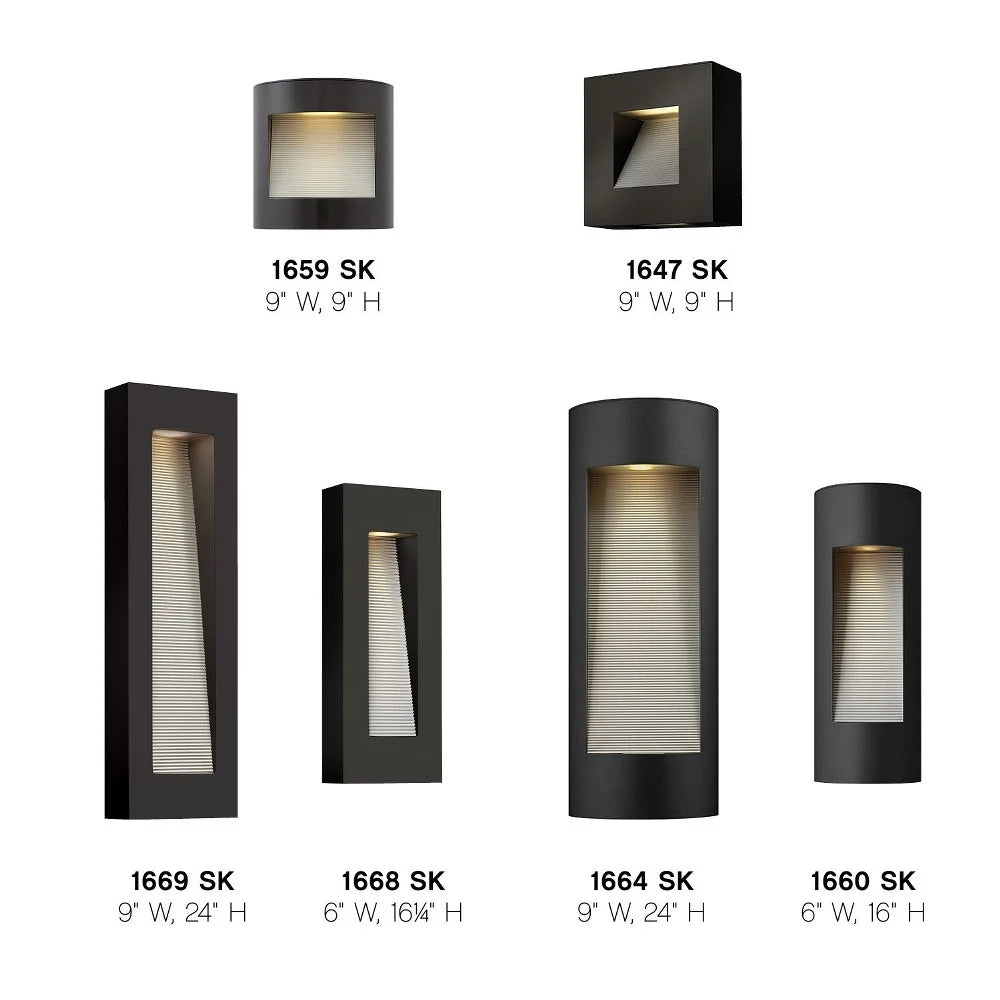 Hinkley Lighting - Two Light Wall Mount - Luna - 2 Light Medium Outdoor Wall