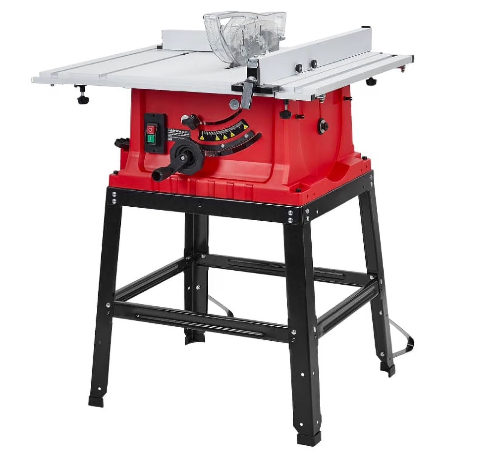 Wpond 1800W, 15A 10in Portable Table Power Saw, 5000 RPM