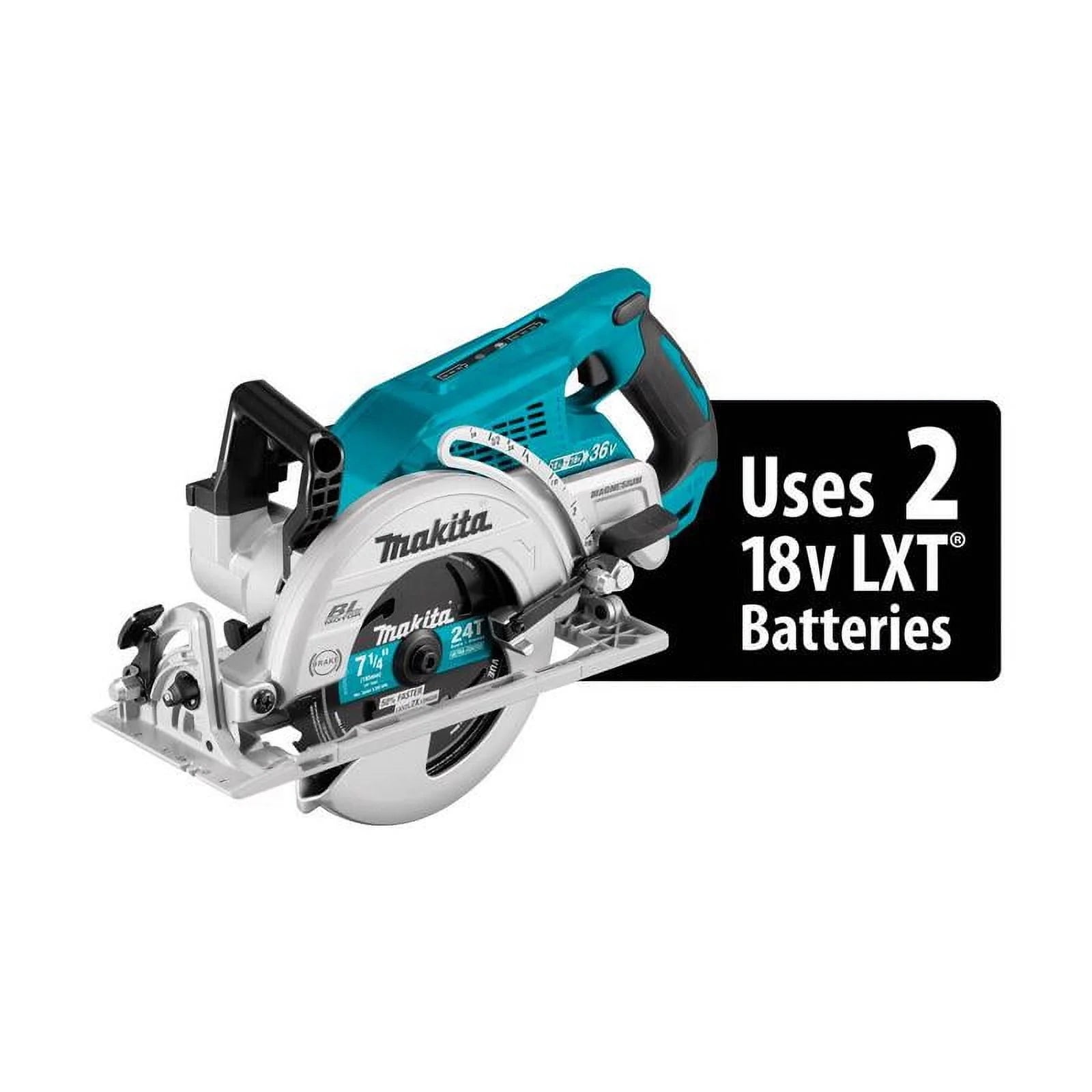 Open Box Makita 18V 7-1/4 in. Cordless Brushless Circular Saw Tool Only
