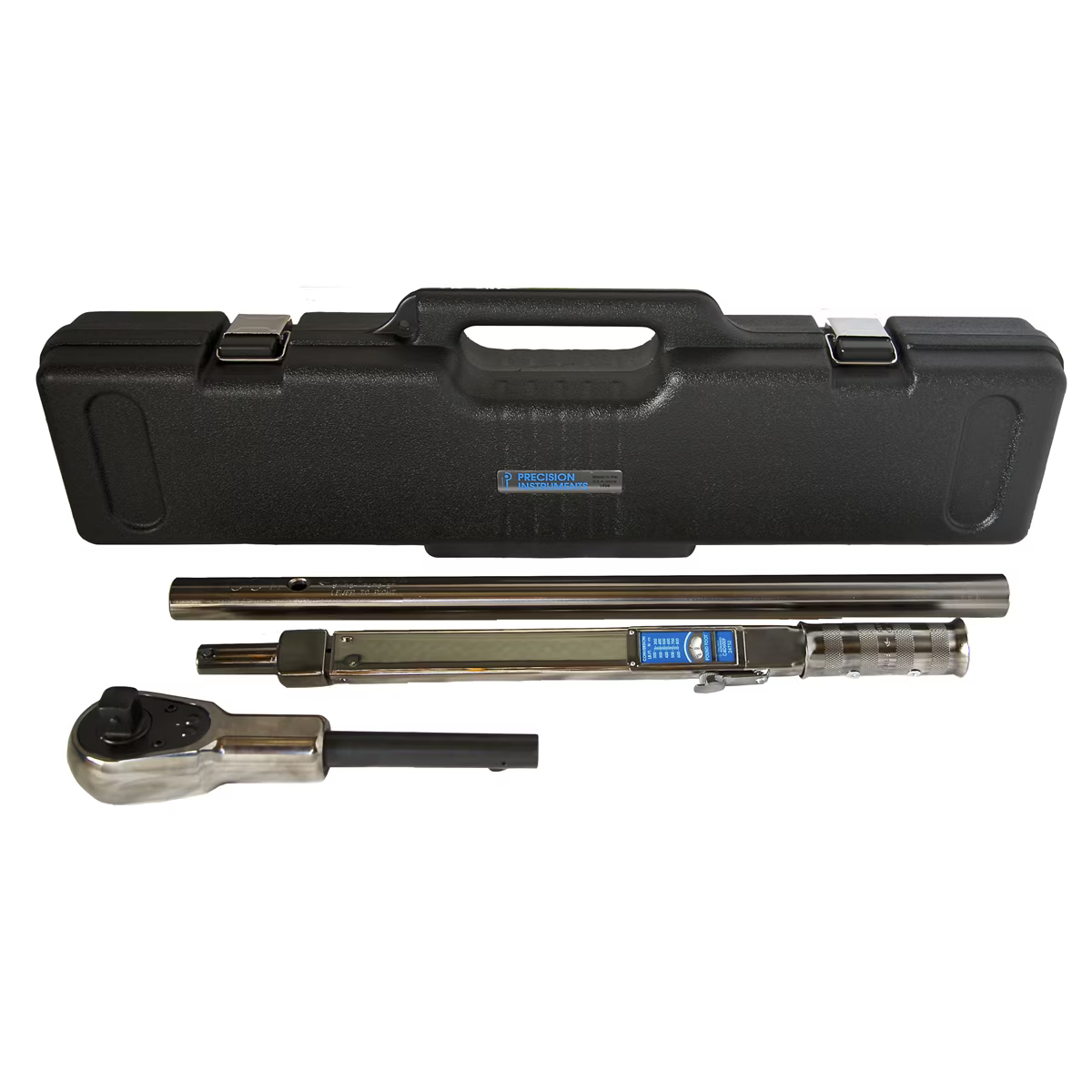 Precision Instruments C4D600F 3/4" Dr. "split Beam" Torque Wrench W/Detachable Head [200-600 Ft/lbs]