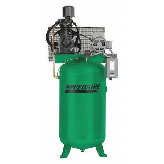 Speedaire Electric Air Compressor, 7.5 hp, 2 Stage 35WC48