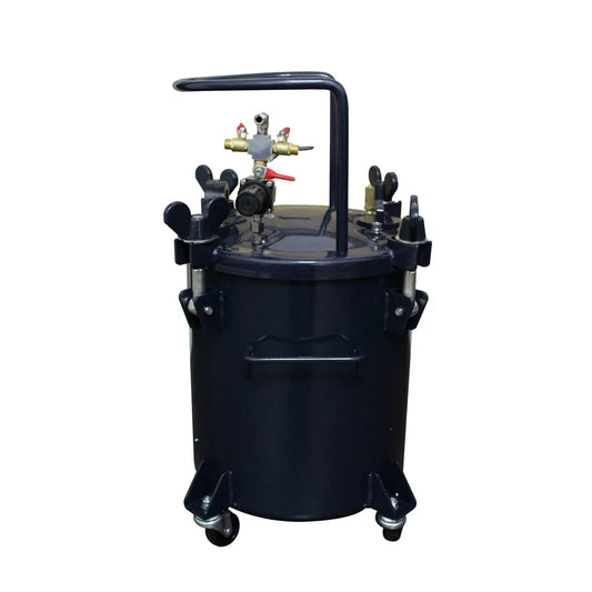California Air Tools CAT-365C 5 Gallon 80 PSI Oil-Free Vertical Dolly Pressure Pot