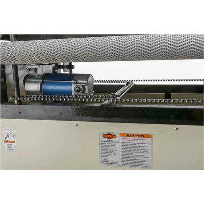 Shop Fox W1678 5 Horsepower 26 Inch Powder Coated Finish Drum Sander, White