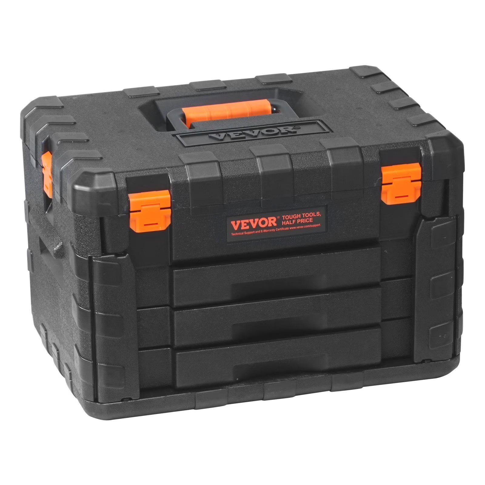 450-Piece Mechanics Tool Set with 1/4", 3/8", 1/2" Drive Sockets - SAE & Metric, Includes Wrenches, Bits, Case