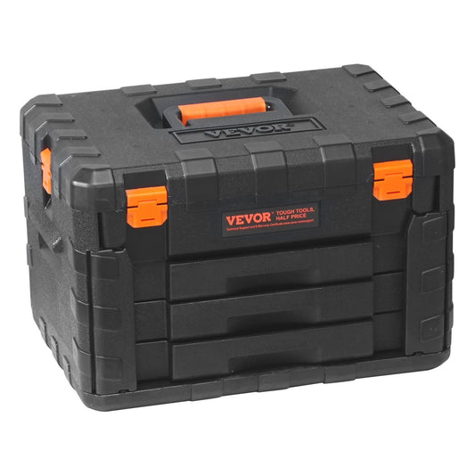 450-Piece Mechanics Tool Set with 1/4", 3/8", 1/2" Drive Sockets - SAE & Metric, Includes Wrenches, Bits, Case