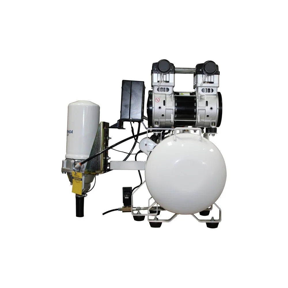 California Air Tools CAT-10020HDCADC 2 HP 10 Gallon Ultra Quiet and Oil-Free Hot Dog Air Compressor with Air Dryer