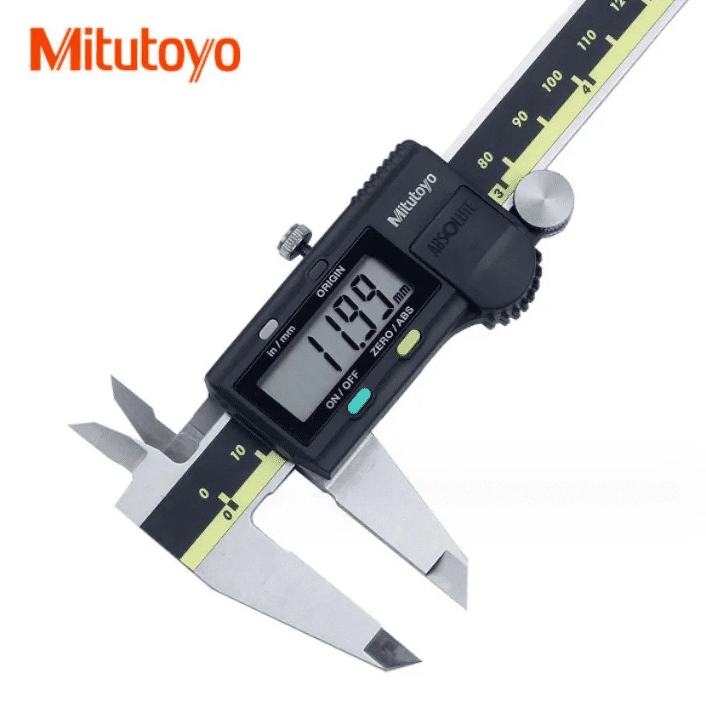 Mitutoyo 500-196-30 Advanced Onsite Sensor AOS Absolute Scale Digital Caliper, 0