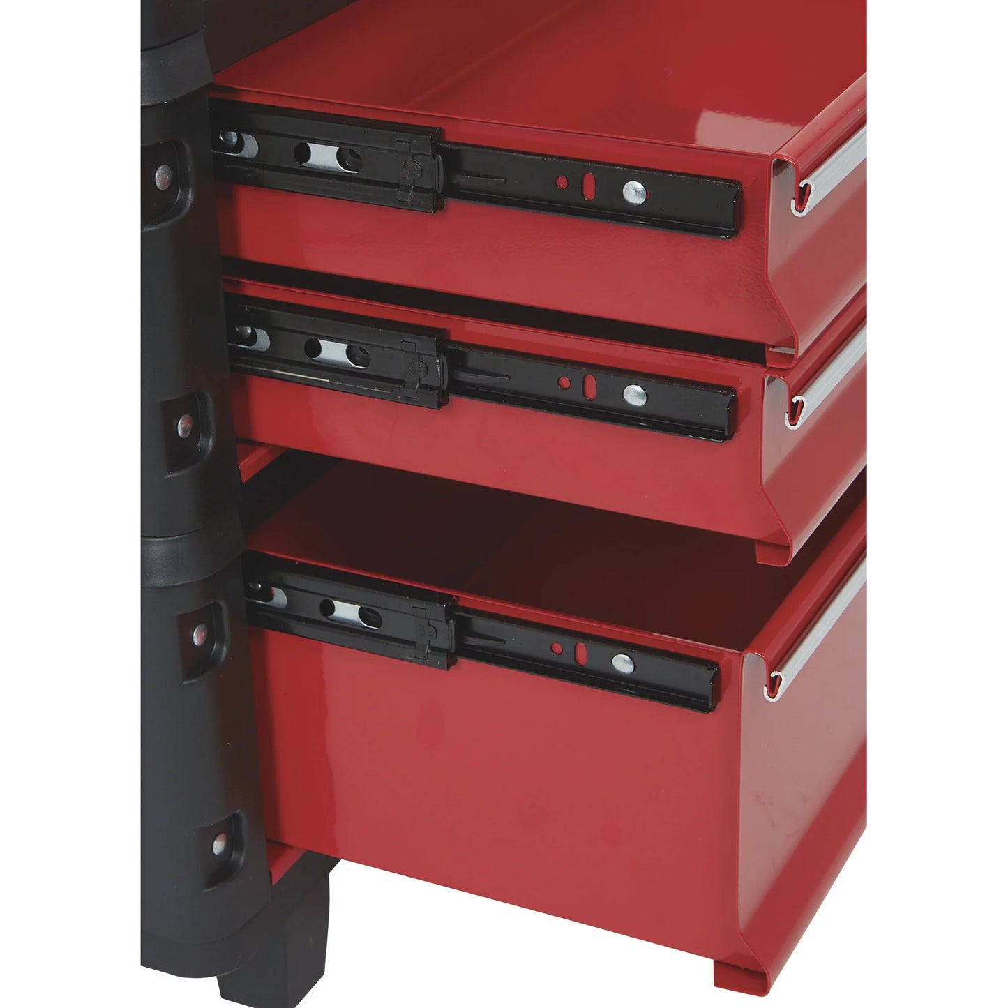 Ironton 3-Pc. Toolbox Storage System, 20in., Portable, Ball Bearing Drawers, Trolley with Wheels