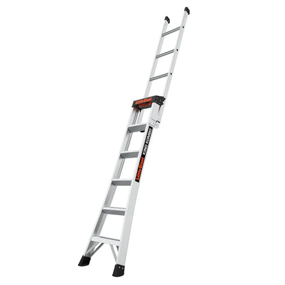 Little Giant Ladder Systems King Kombo 6'-10' Aluminum 3-in-1 Combo Ladder, Type 1A - 300 lbs. Rated