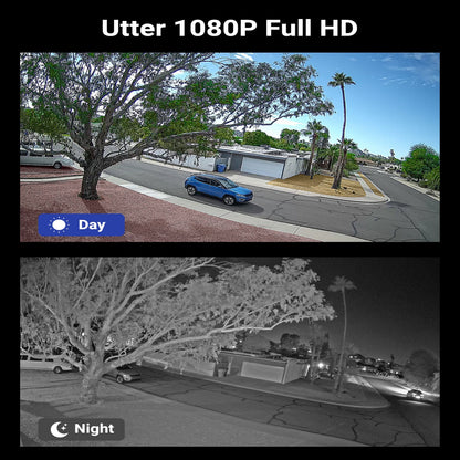 ANNKE 1080P H.265+ Home Security Camera System,3K 8CH Surveillance DVR and 4Pcs 1080p Weatherproof CCTV Camera,AI Human/Vehicle Detection, Remote Access,2TB HDD