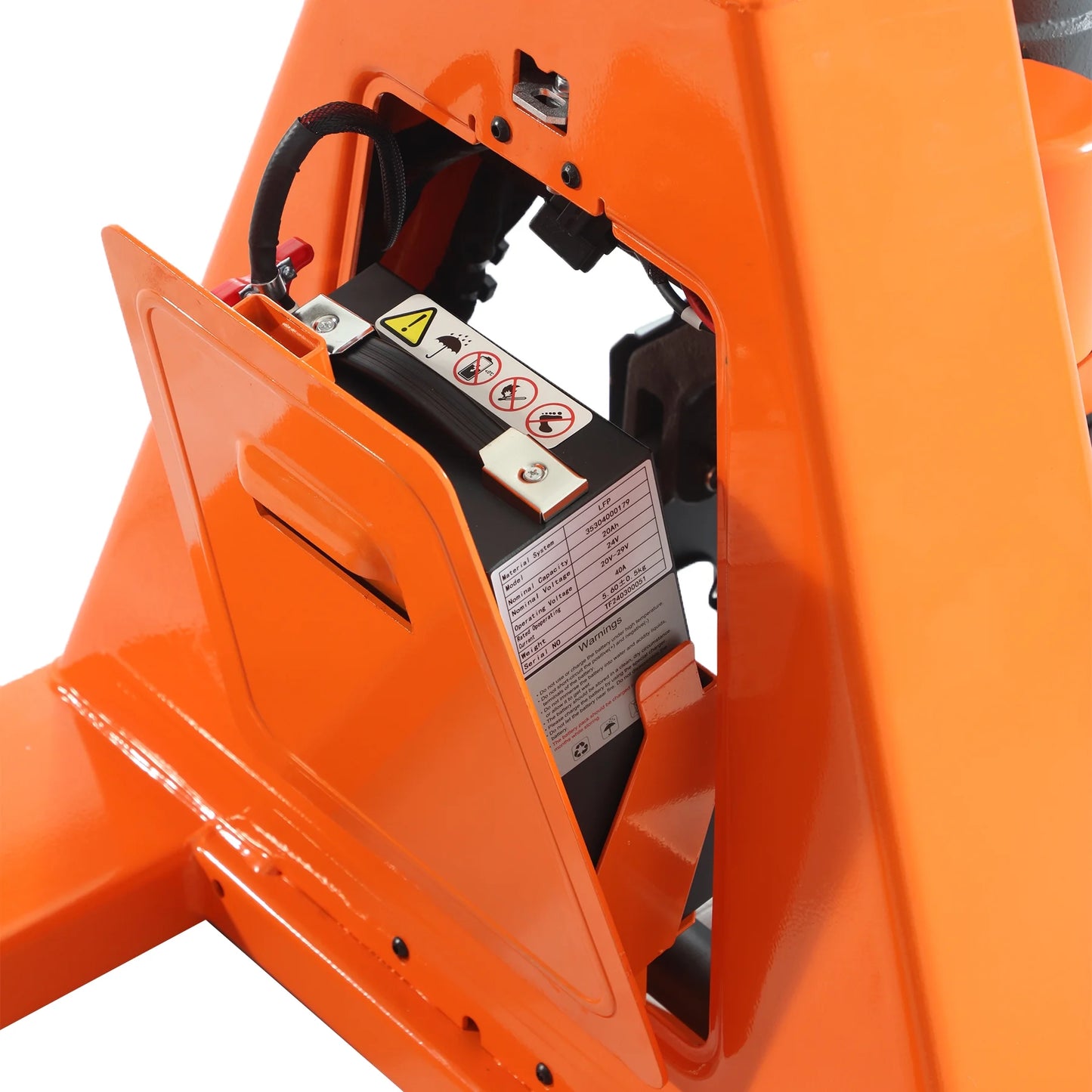 Tory Carrier 3300lbs Lithium Powered Pallet Trucks Electric Pallet Jack 48"Lx27"W