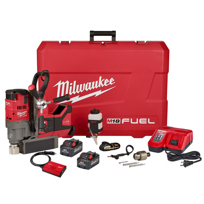 Milwaukee 2788-22HD M18 FUEL 1-1/2" Lineman Magnetic Drill High Demand Kit