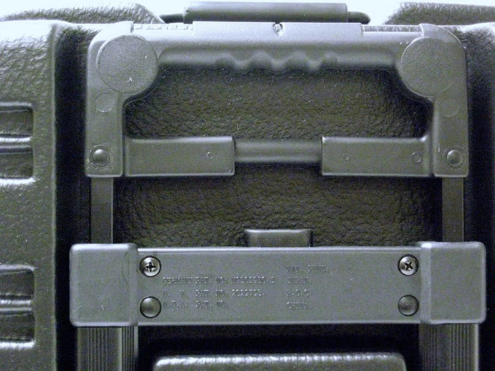 Chicago Case Co 95-8594 MMST21CARTW Military Ready Black Tool Case