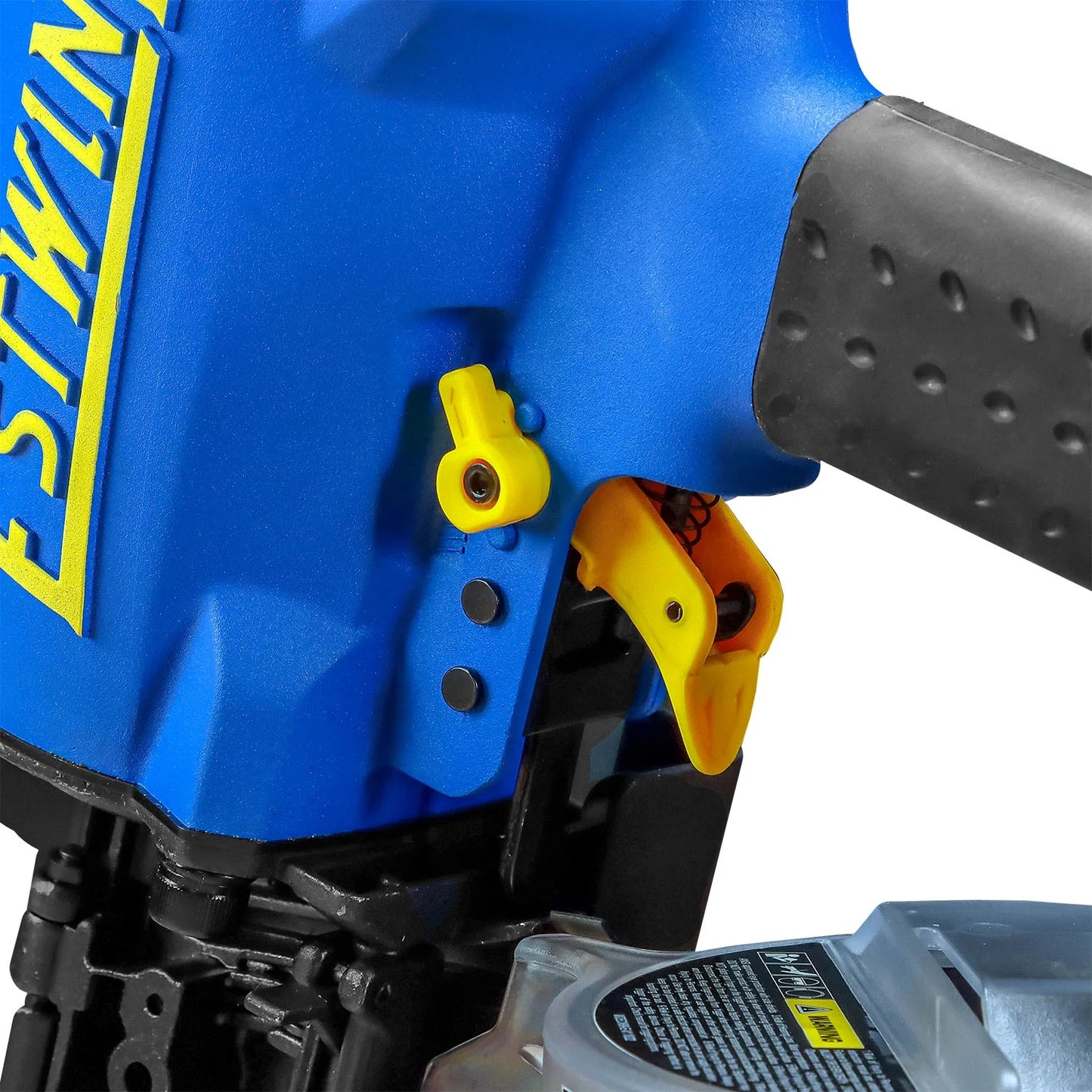 Estwing ECN90 Pneumatic 15 Degree 3-1/2" Coil Framing Nailer with 1/4" NPT Industrial Swivel Fitting and Bag