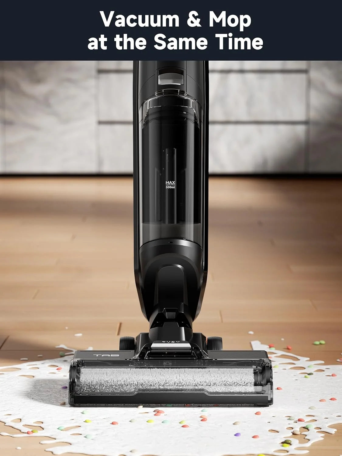 TAB S5 Cleaner Vacuum Mop All in One - Wet Dry Vacuum Cleaner for Hard Floors, Electric Mop with Scrub Brush