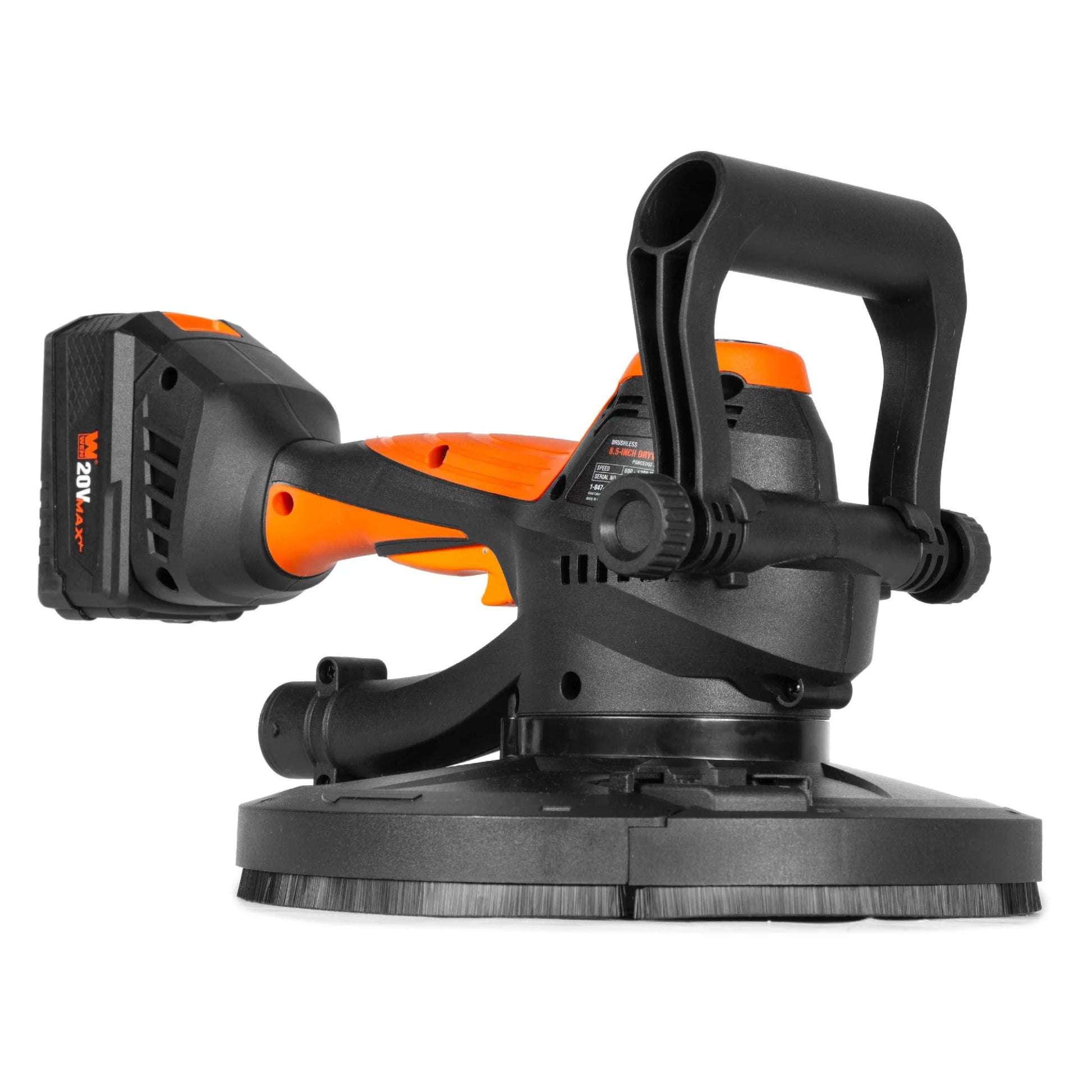 WEN 20V Max Brushless Handheld Drywall Sander with 4.0Ah Battery and Charger