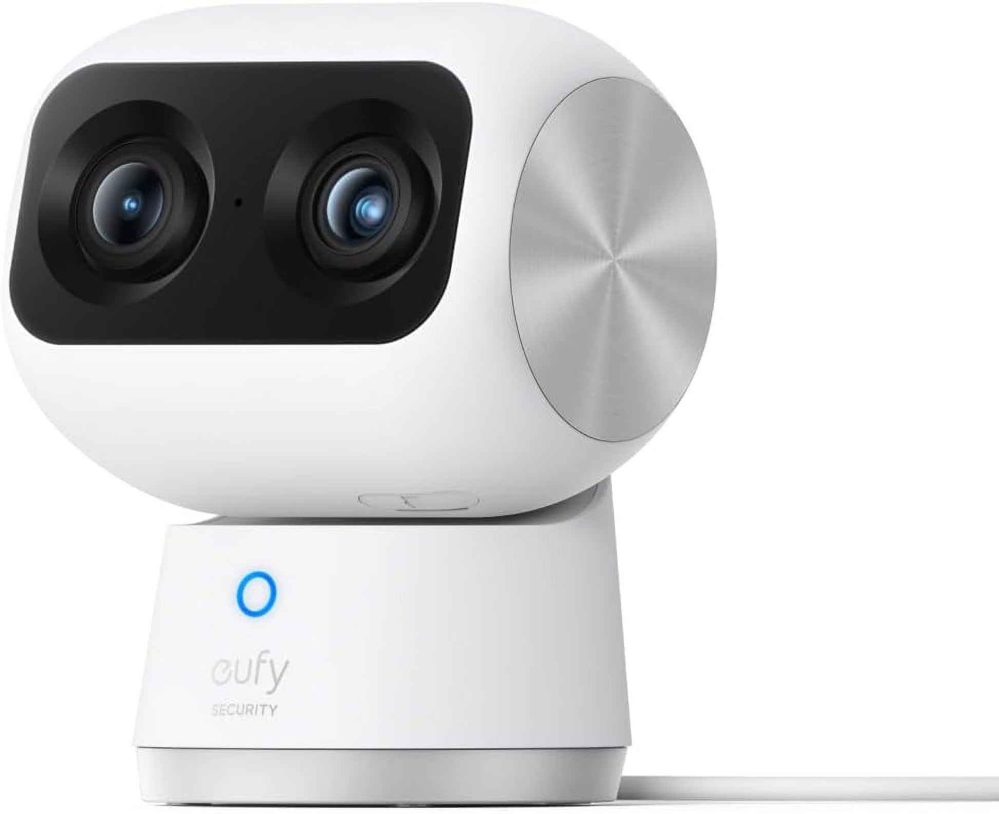 eufy Security Indoor Cam S350, Dual Cameras, 4K UHD Resolution Security Camera with 8? Zoom and 360? PTZ