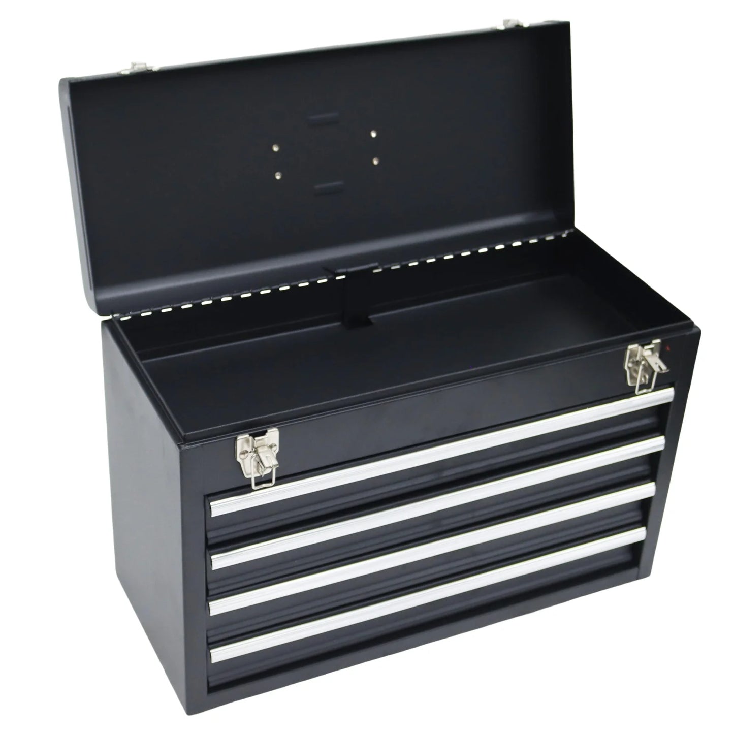 TECHTONGDA 4 Drawer Tool Box Portable Hardware Household Multi-Functional Toolbox with Lock