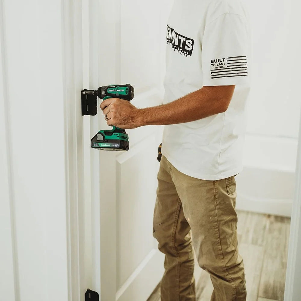 Metabo HPT KC18DDX4SM 18V MultiVolt Brushless Lithium-Ion Cordless 4-Tool Sub-Compact Combo Kit with 2 Batteries (2 Ah)