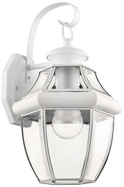 Livex Lighting - Monterey - 1 Light Outdoor Wall Lantern in Traditional Style -