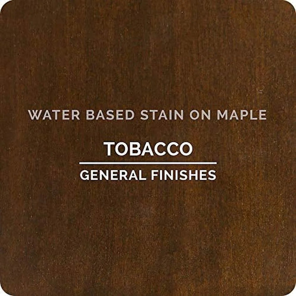 General Finishes Water Based Wood Stain, 1 Gallon, Tobacco