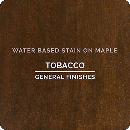 General Finishes Water Based Wood Stain, 1 Gallon, Tobacco