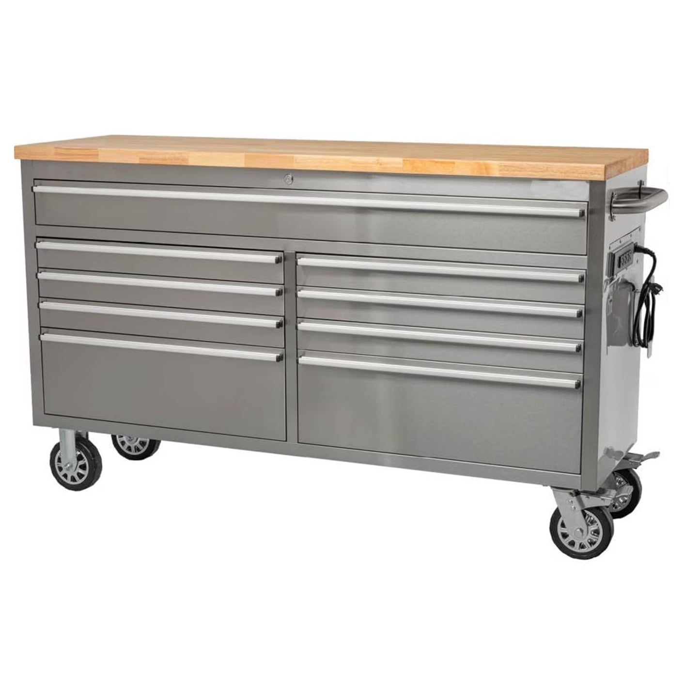 M optimized 96" Tool Chest Tool Box Mobile 24 Drawers Storage Rolling Cabinet with Wheels Lock Key Locking System Drawer Liners for Garage Warehouse Repair Shop