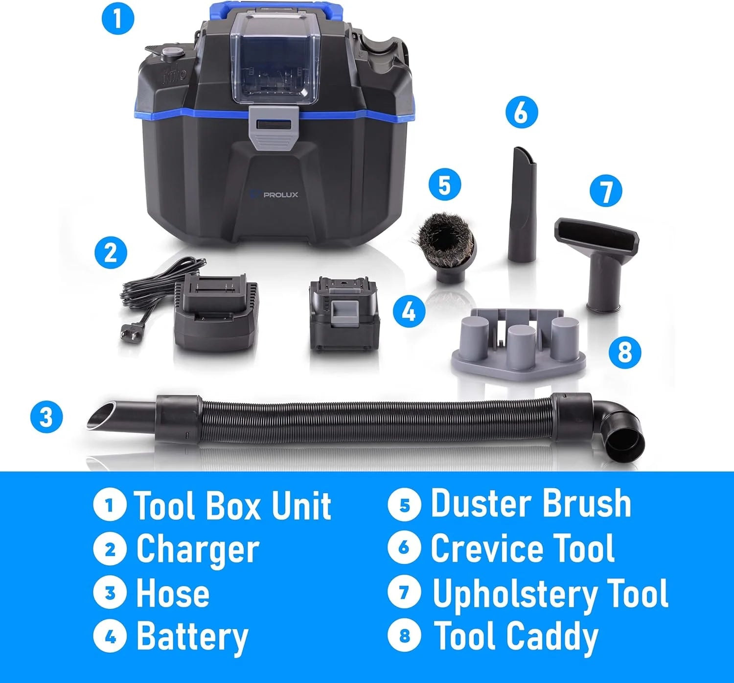 Cordless Wet/Dry Tool & Travel Vacuum