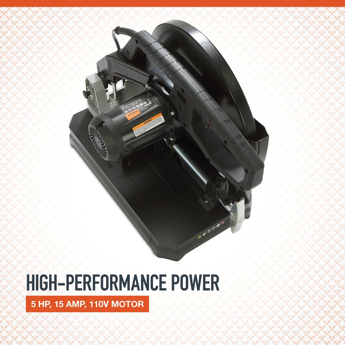 Ironton 14in. Chop Saw, 15 Amps, 5 HP