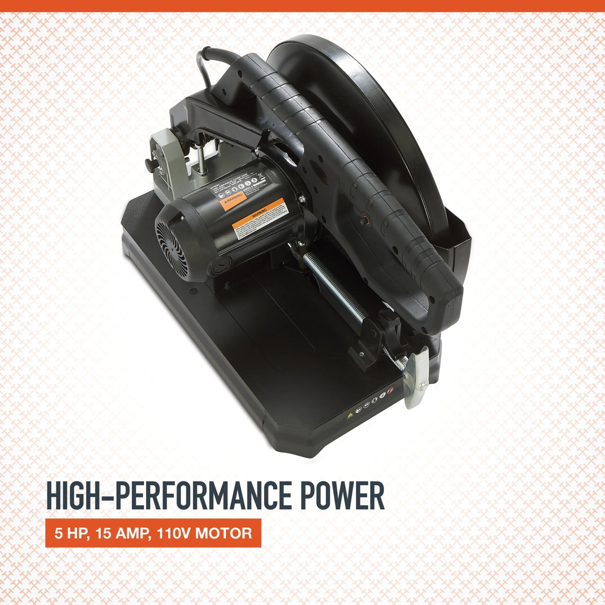 Ironton 14in. Chop Saw, 15 Amps, 5 HP
