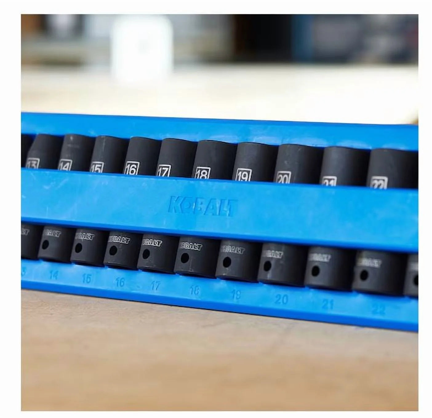 Kobalt 16 -Piece Metric 1/2-in Drive Set 6-point Impact Socket Set