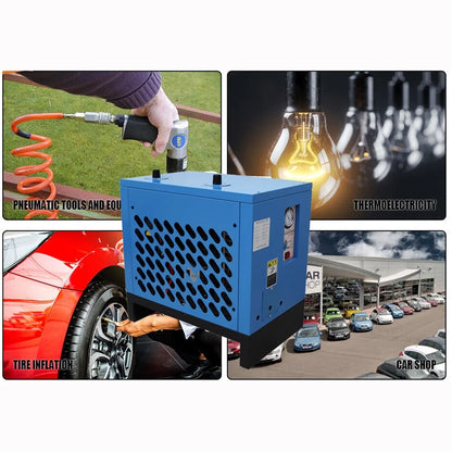 7.5C Refrigerating Dryer Air Compressor Refrigerated Freeze Dryer Compressed Air Dryer Drying Machine 220V