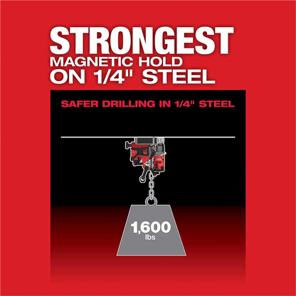 Milwaukee 2788-22HD M18 FUEL 1-1/2" Lineman Magnetic Drill High Demand Kit