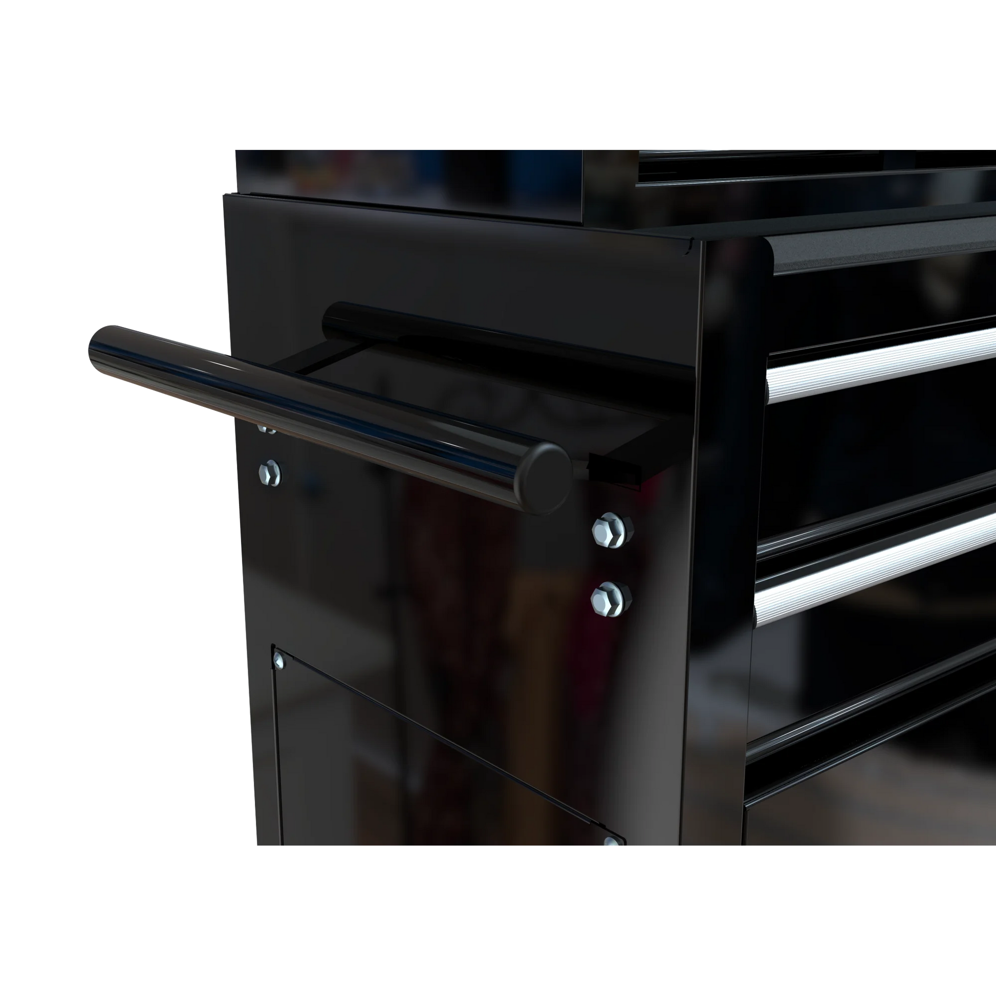 High Capacity Rolling Tool Chest, 8-Drawer Storage Cabinet, Black