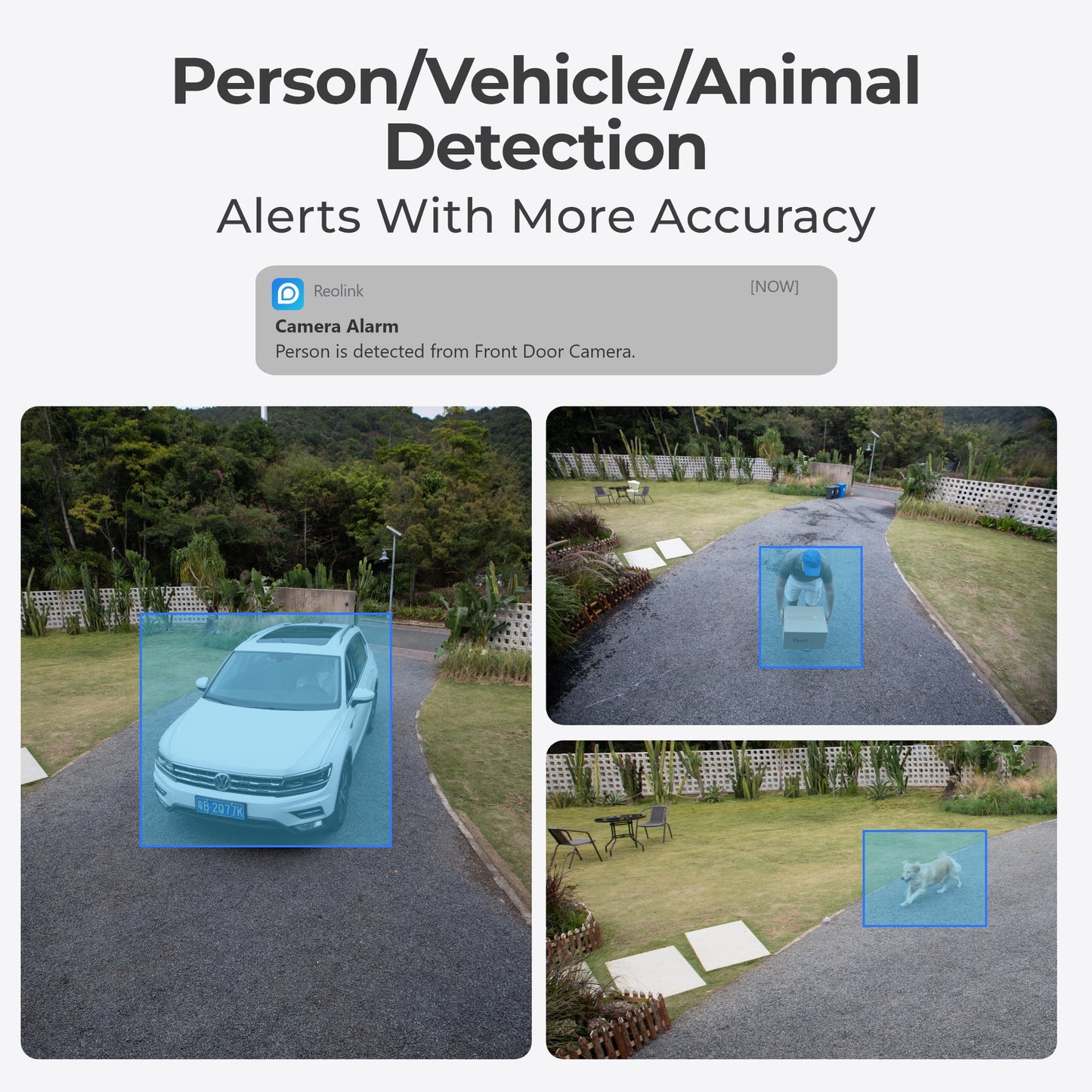 Reolink 4K 8CH Outdoor PoE Camera System,4Pcs 8MP Video Security Camera Smart Person/Vehicle Motion Detection,24/7 Recording