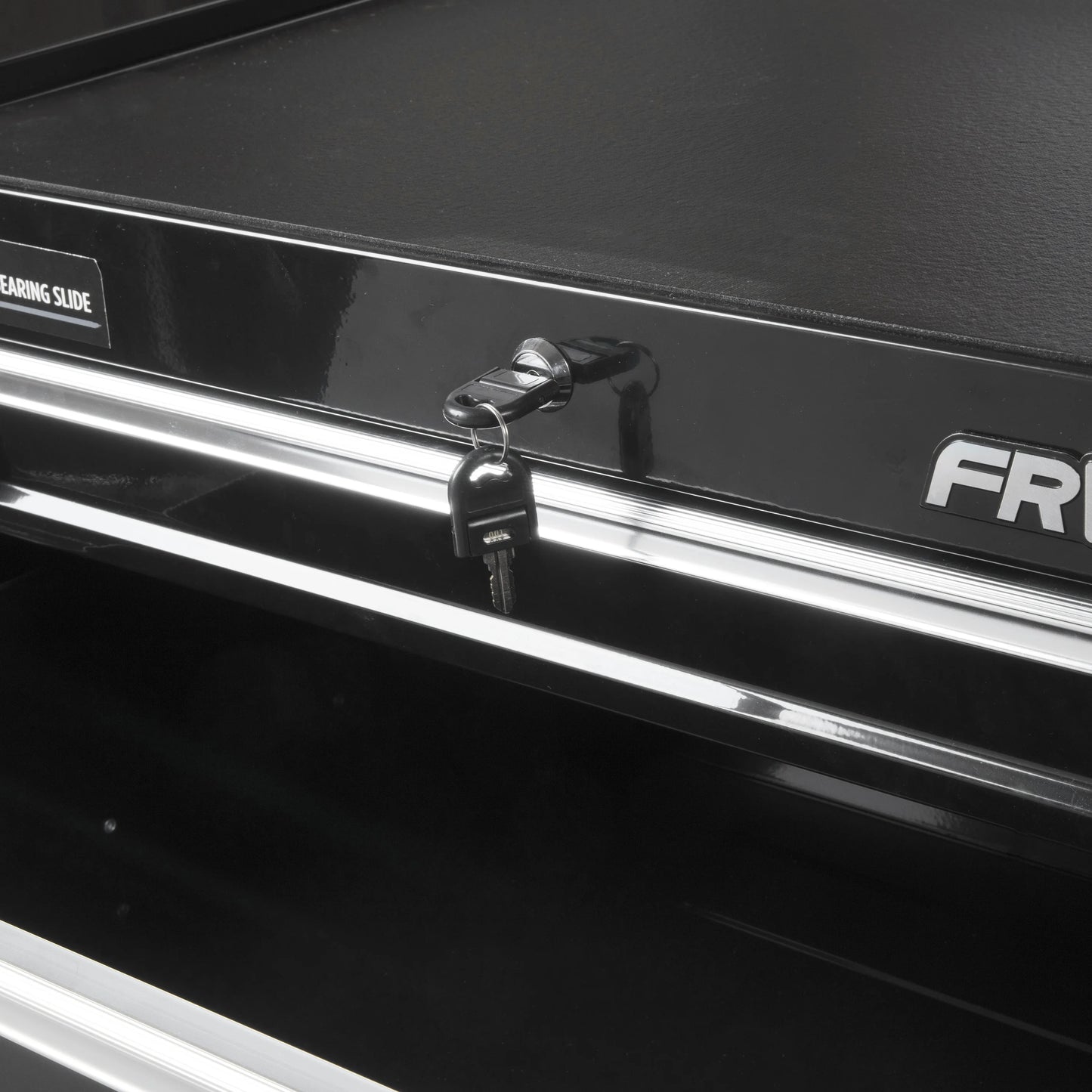 Frontier 26-inch 4-Drawer Base Cabinet Tool Chest, Metal, Black