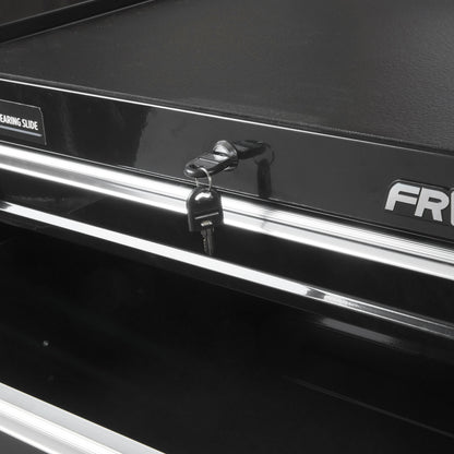 Frontier 26-inch 4-Drawer Base Cabinet Tool Chest, Metal, Black