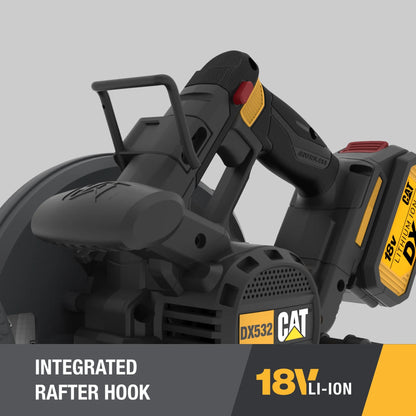 Caterpillar Cat DX532 18V 1 FOR ALL 7-1/4? Cordless Circular Saw with Brushless Motor