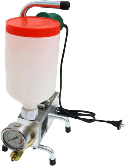 PreAsion High Pressure Injection Pump Grouting Applicator Machine Injection Pump Grouting Tool Caulk 110V