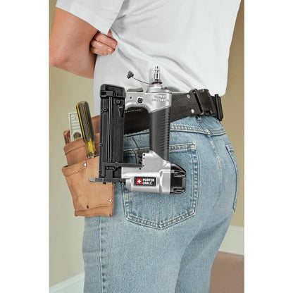 Restored Porter-Cable PCFP3KITR 3-Piece Nailer and 0.8 HP 6 Gallon Oil-Free Pancake Air Compressor Combo Kit (Refurbished)